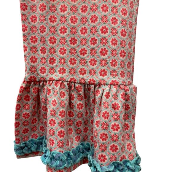 Matilda Jane Girls’ Ruffle Pants Pink Floral Size 8 Spring 2016 Happy & Free - Picture 2 of 7